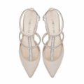 Bella Belle Shoes Courtney, wedding shoes, nude wedding shoes, closed toe wedding shoes, kitten heel wedding shoes, comfortable wedding shoes, pretty wedding shoes]