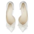 Bella Belle Shoes Dorothy, wedding shoes, ivory wedding shoes, pretty wedding shoes, satin wedding shoes, comfortable wedding shoes