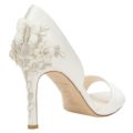 Bella Belle Shoes Josephine, wedding shoes, ivory wedding shoes, beautiful wedding shoes, modern wedding shoes, designer wedding shoes
