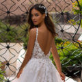 Moonlight Couture H1394, a-line wedding dress, blush wedding dress, moonlight bridal wedding dress