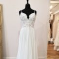 Pronovias Apollo, wedding dress, a-line, boho, pronovias wedding dress