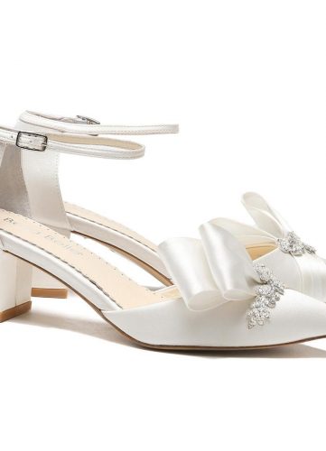 Bella Belle Shoes Margo wedding shoes. Available from Rachel Ash bridal boutique in Atherstone, Warwickshire.