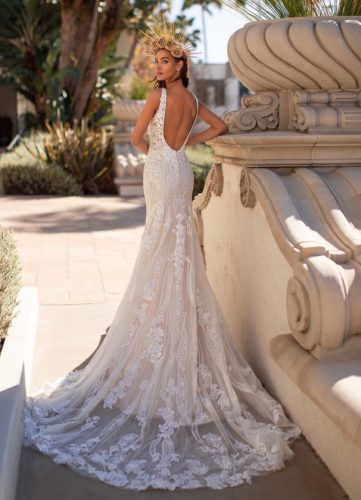 Moonlight Couture H1448, wedding dress, sexy wedding dress, fitted wedding dress, lace wedding dress, moonlight bridal wedding dress, sexy wedding dress
