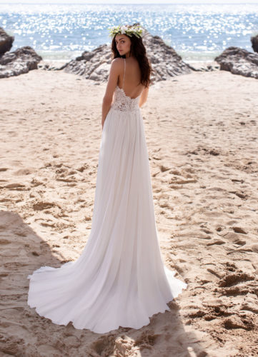 Pronovias Apollo, wedding dress, a-line, boho