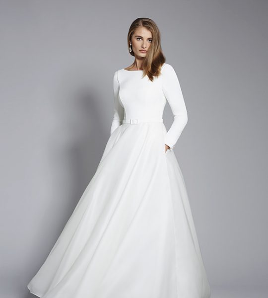 Caroline Castigliano Opera wedding dress. Available at Rachel Ash Bridal boutique