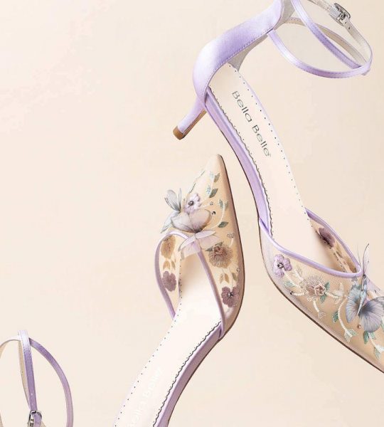 Bella belle shoes estelle garden lavender low heel with butterflies 5 1000x