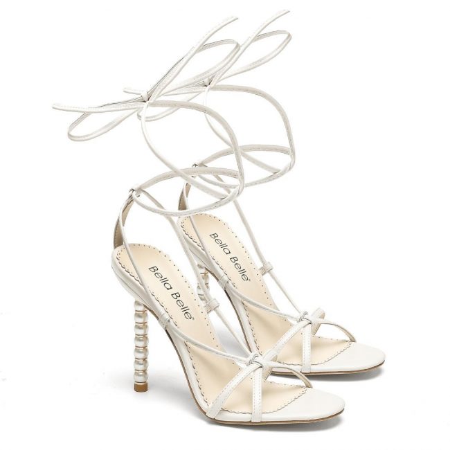 Bella Belle Shoes Giada wedding shoes. Available from Rachel Ash bridal boutique in Atherstone, Warwickshire.