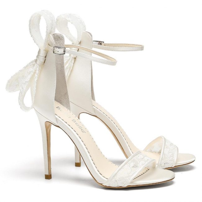 Bella Belle Shoes Leila wedding shoes. Available from Rachel Ash bridal boutique in Atherstone, Warwickshire.