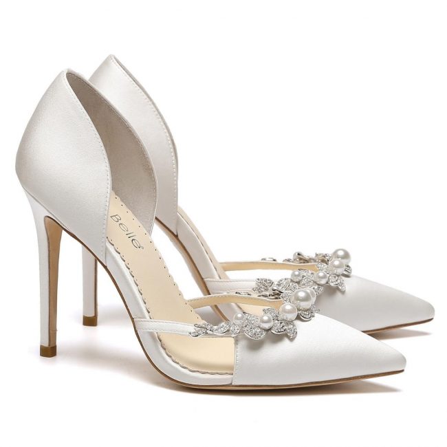 Bella Belle Shoes Lilian - Available from Rachel Ash bridal boutique in Atherstone, Warwickshire.
