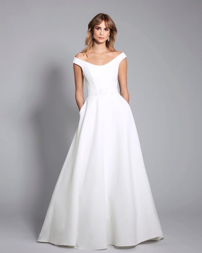 Caroline Castigliano Soprano wedding dress. Available at Rachel Ash Bridal boutique in Atherstone, Warwickshire