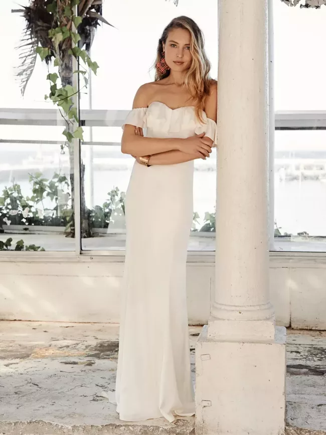 Catherine Deane  Vicki Skirt and Vera Bodice- Bridal separates and wedding two pieces available at Rachel Ash Bridal boutique in Atherstone, Warwickshire