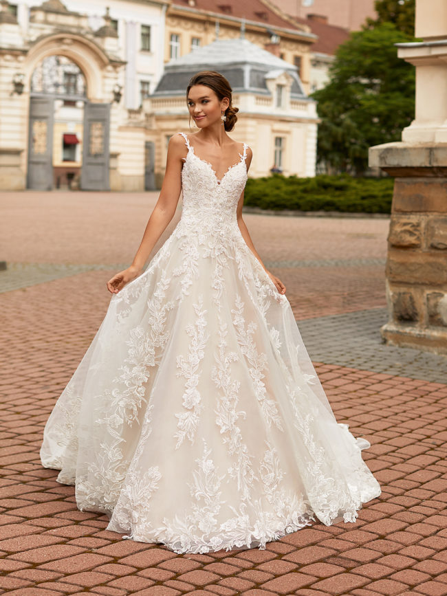 Moonlight Couture H1463, wedding dress, sexy wedding dress, fitted wedding dress, lace wedding dress, moonlight wedding dress